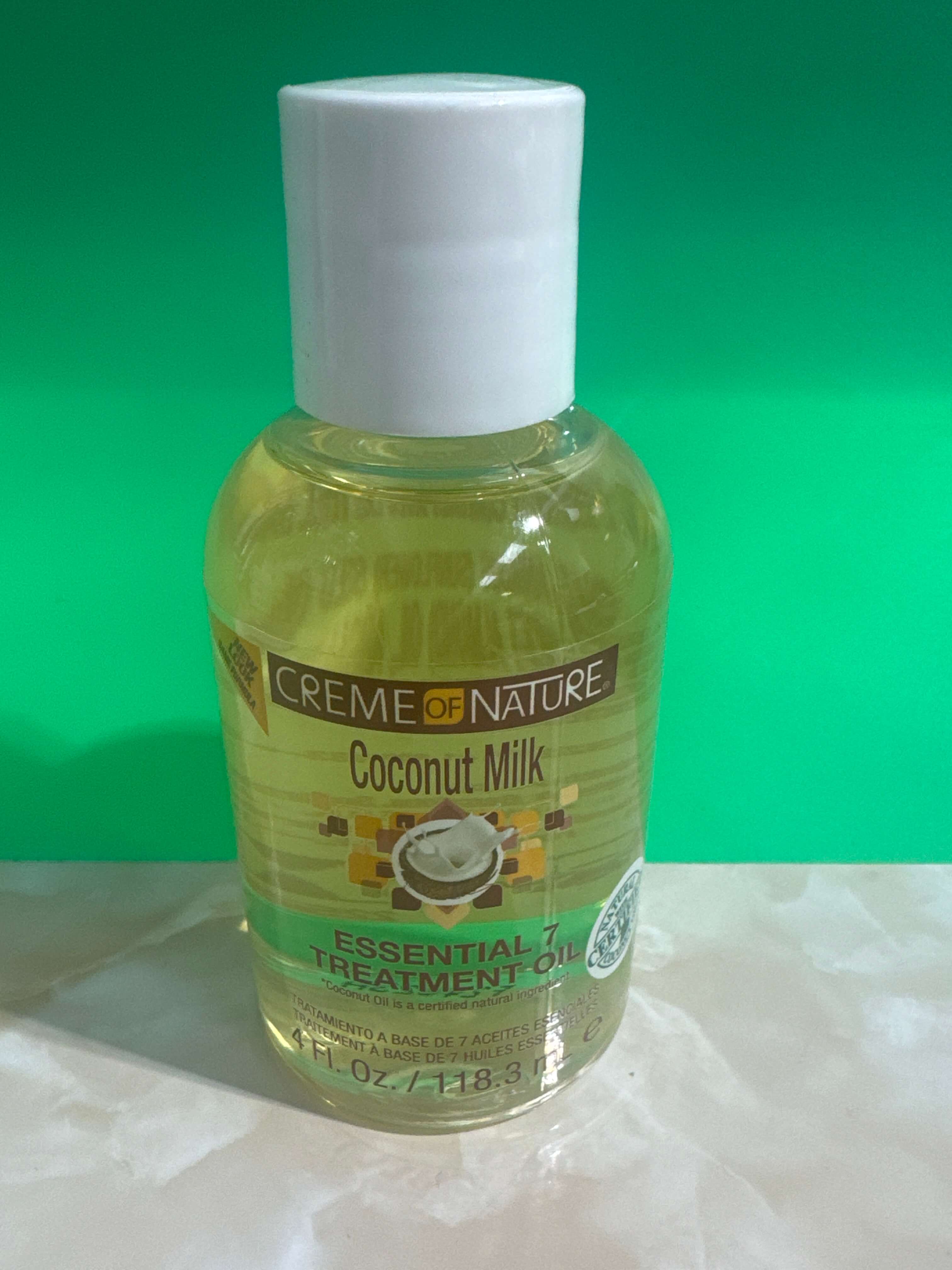 creme of nature coconut oil